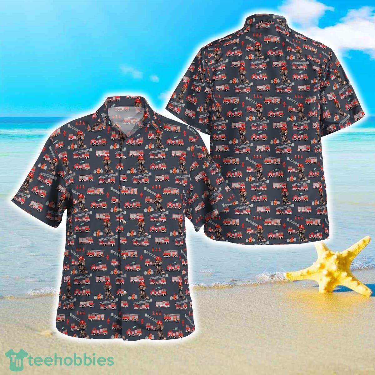 Dachshund Fire Rescue Hawaiian Shirt For Men Women Product Photo 1