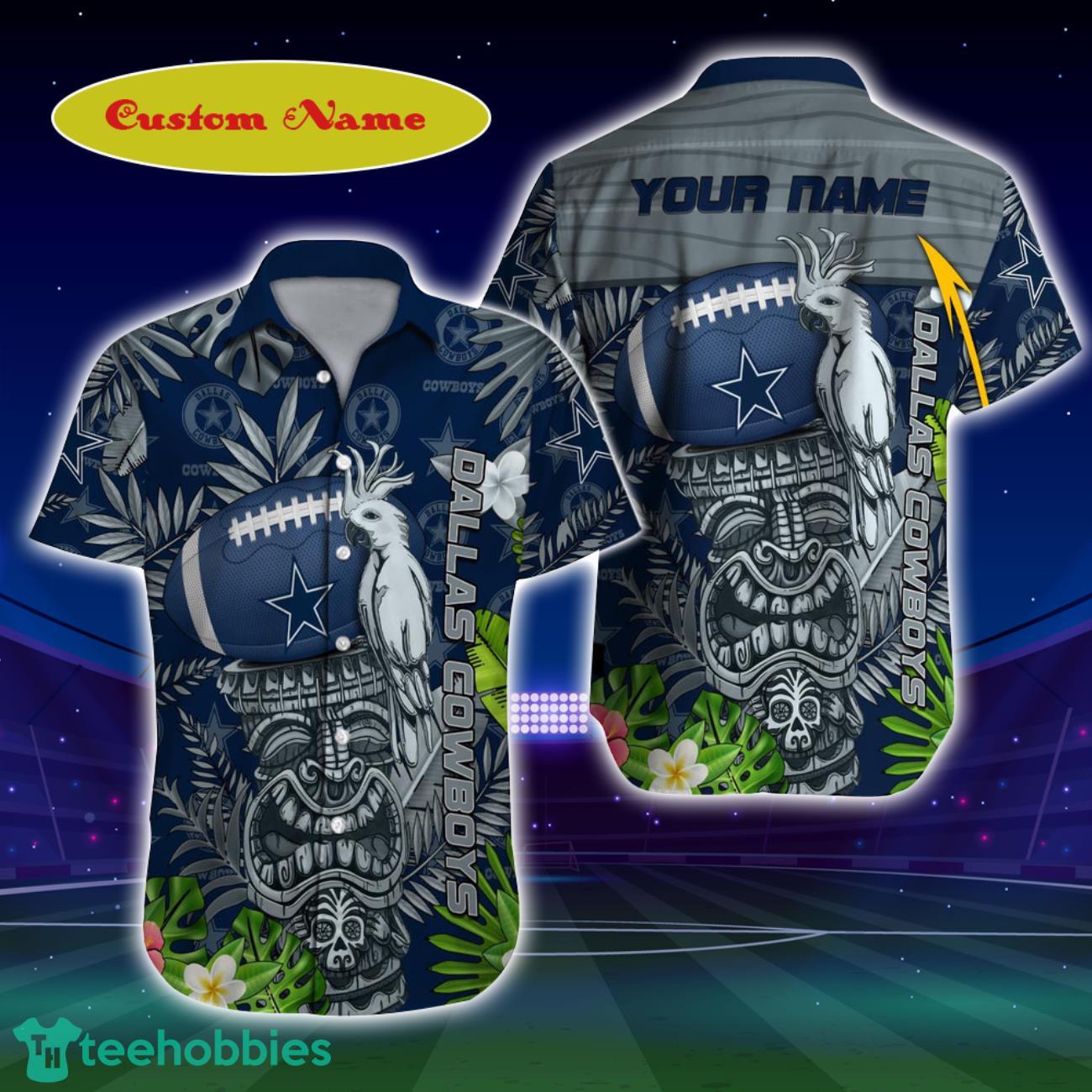 Dallas Cowboys NFL Football Custom Name Hawaiian Shirt For Men And Women Style Gift For Real Fans Product Photo 1