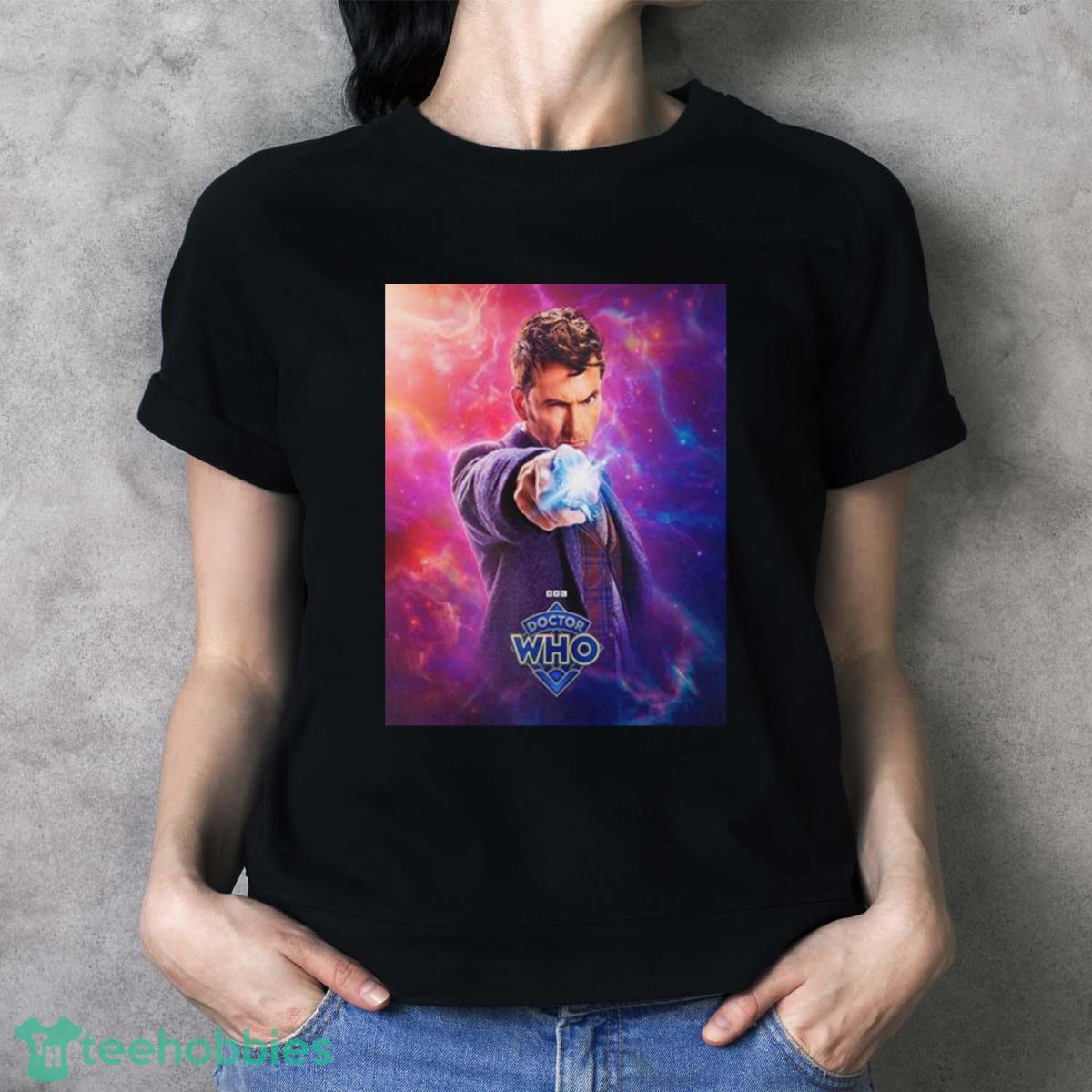 David Tennant The Fourteenth Doctor Doctor Who TV Series 2023 T Shirt - Ladies T-Shirt