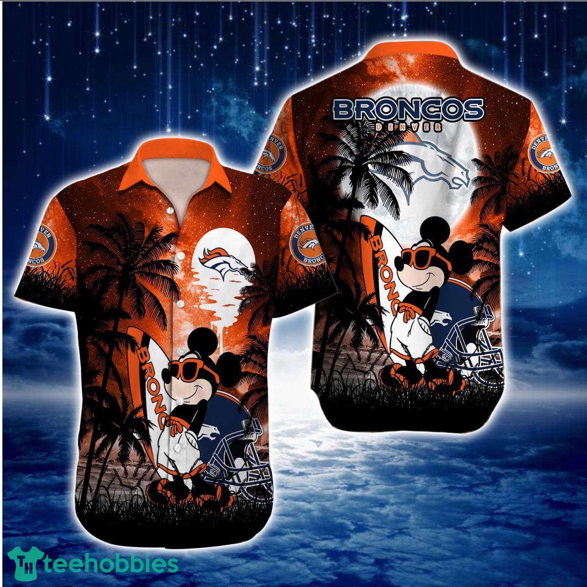 Denver Broncos NFL Hawaiian Shirt Aloha Shirt For Fans Product Photo 1
