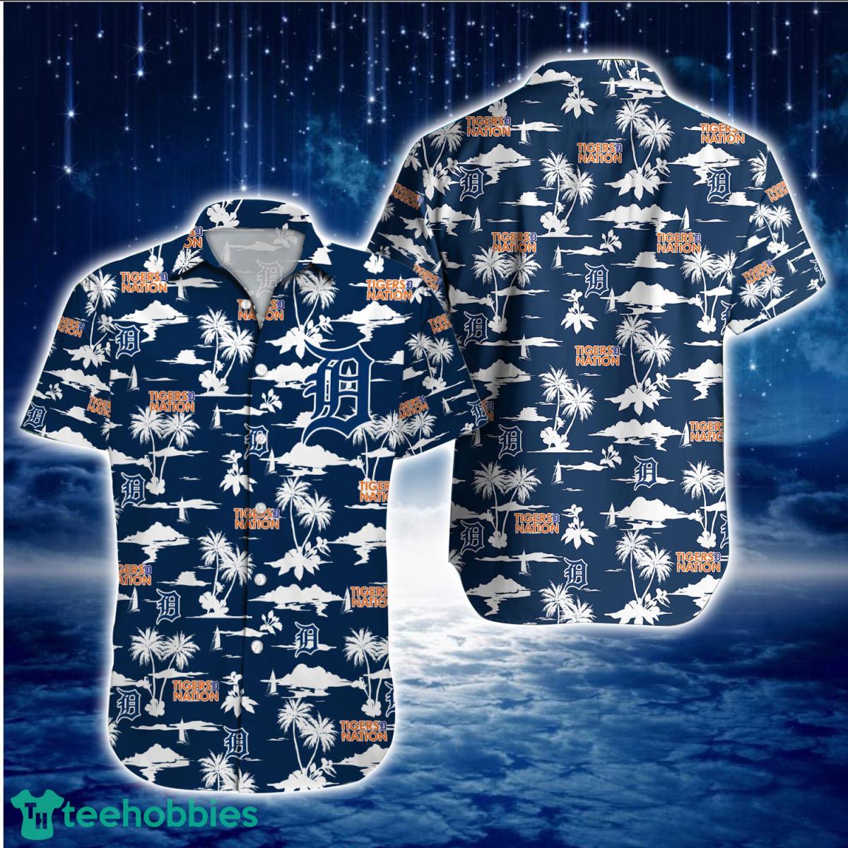 Detroit Tigers MLB Sport Fans Tropical Hawaiian Shirt Summer Gift