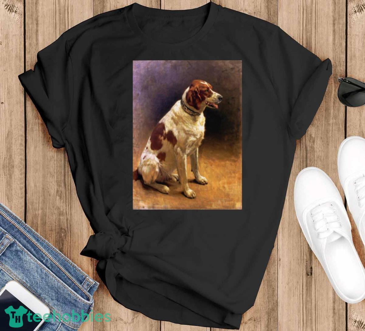Dog Pegasus Ilya Repin 1894 Shirt - Black T-Shirt