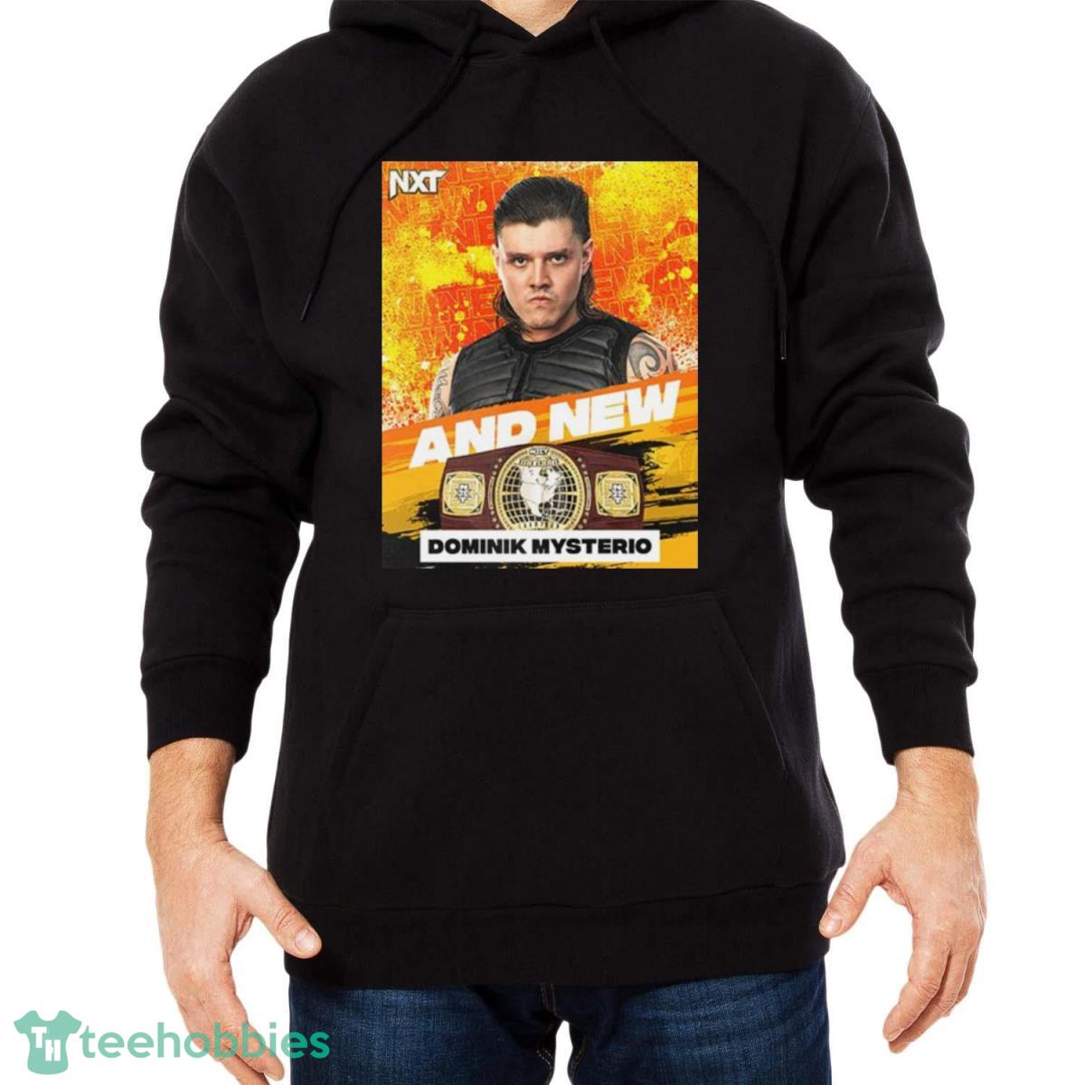 Dominik Mysterio Is The New WWE NXT North American Champion T Shirt - Men Black Hoodie Dominik Mysterio Is The New WWE NXT North American Champion T Shirt - Men Black Hoodie
