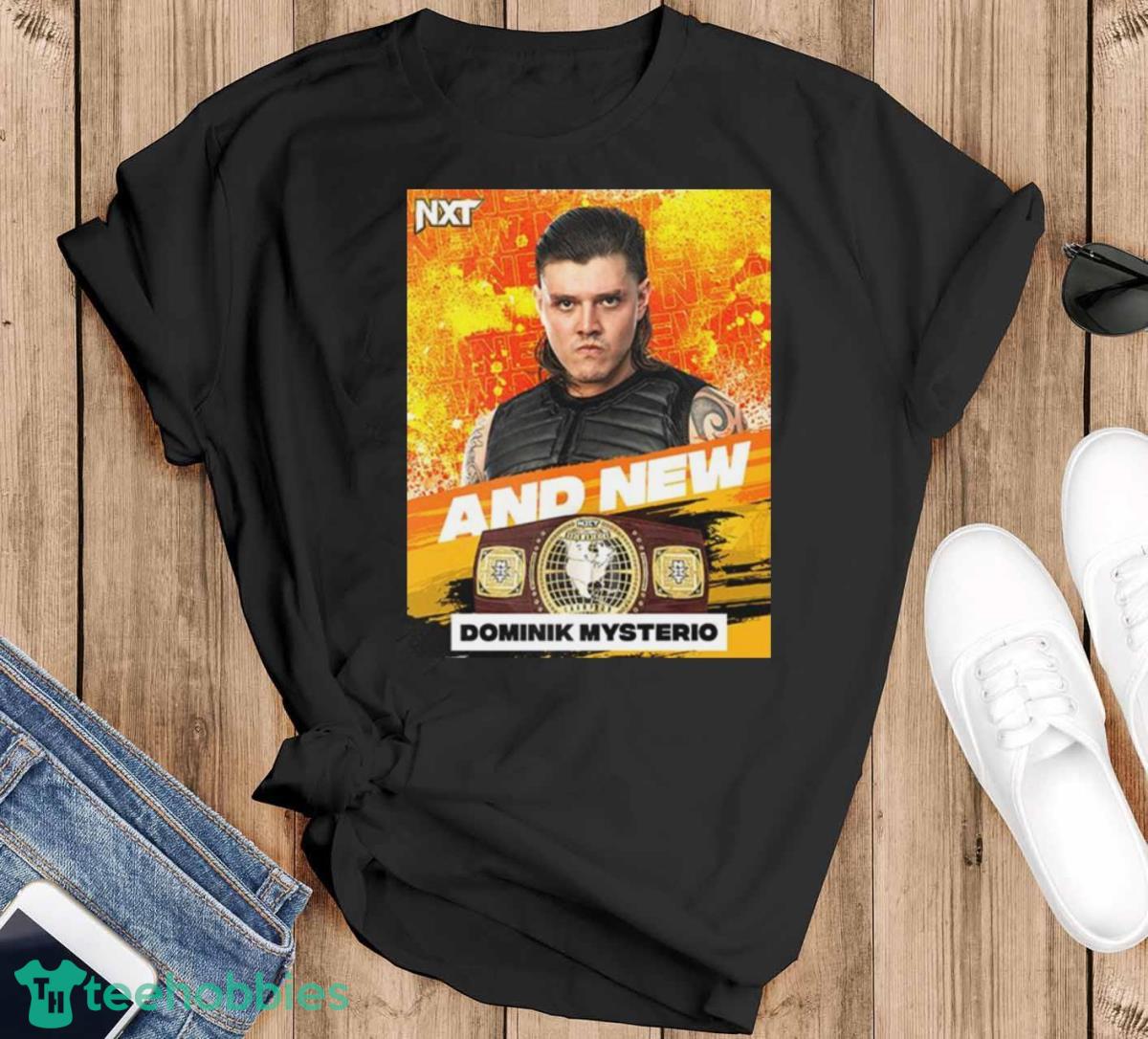Dominik Mysterio Is The New WWE NXT North American Champion T Shirt - Black T-Shirt