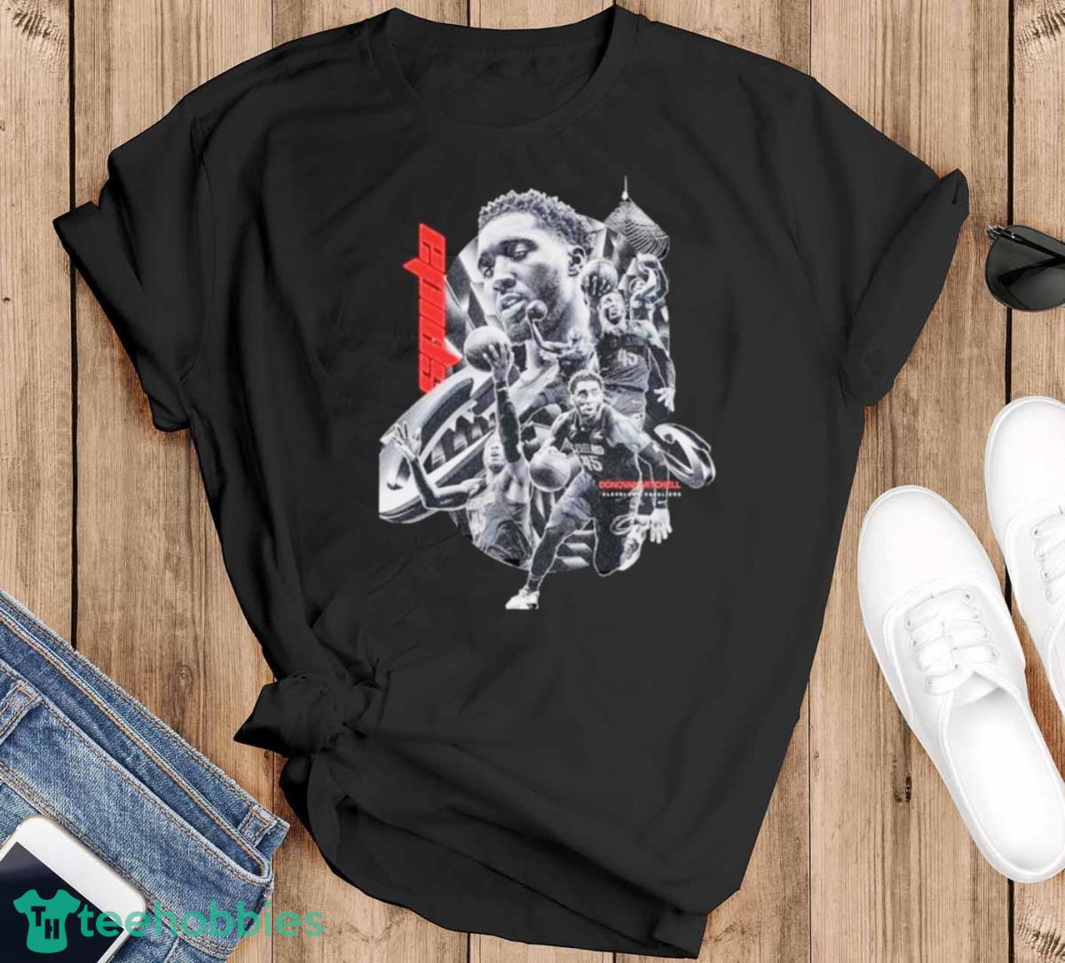 Donovan Mitchell Cleveland Cavaliers 2023 Shirt - Black T-Shirt