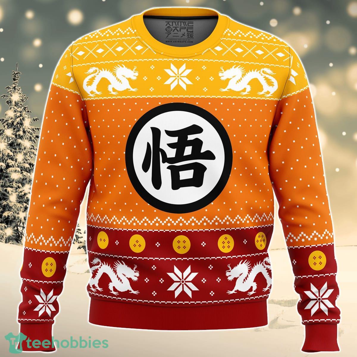 Dragon Ball Z Goku Christmas Ugly Christmas Sweater Great Gift For Men Women Product Photo 1