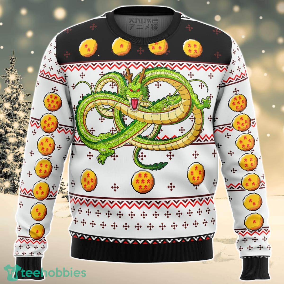 Ugly sweater 2025 dragon ball z