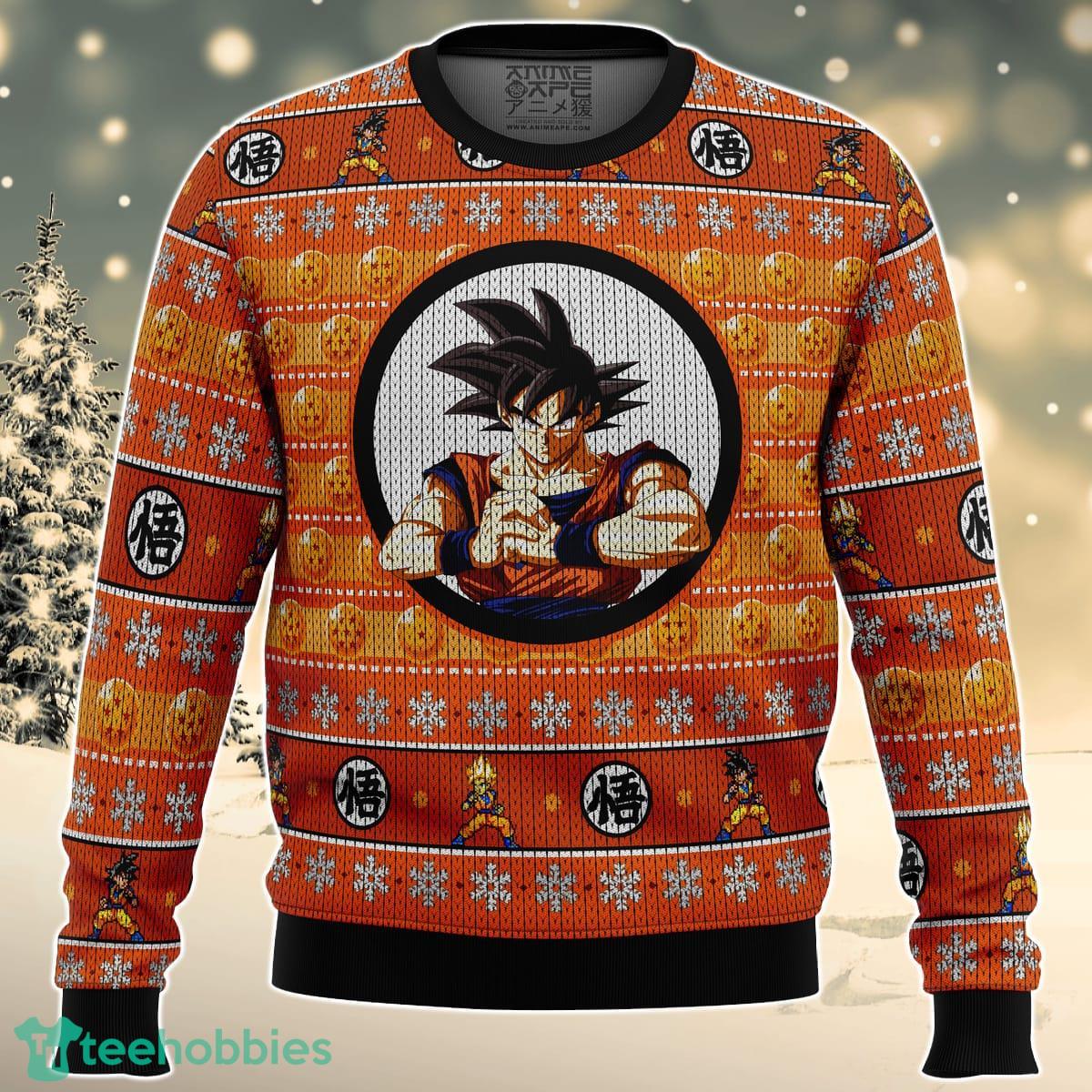 Dragonball Z Son Goku Ugly Christmas Sweater Great Gift For Men Women Product Photo 1