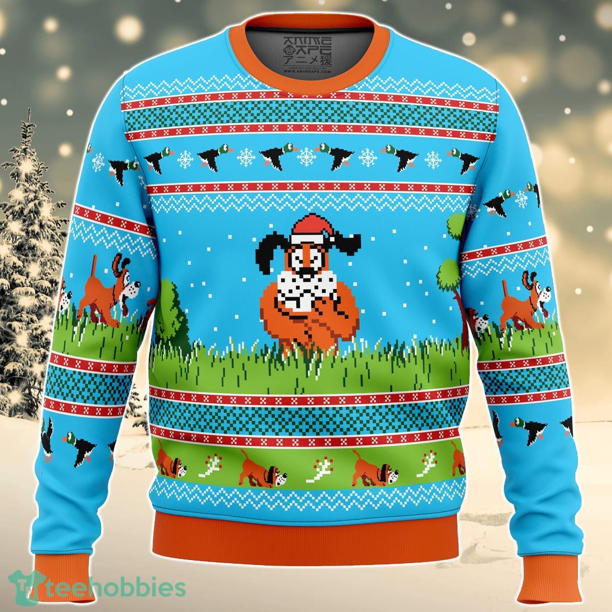 Duck Hunt Ugly Christmas Sweater Great Gift For Men Women Product Photo 1