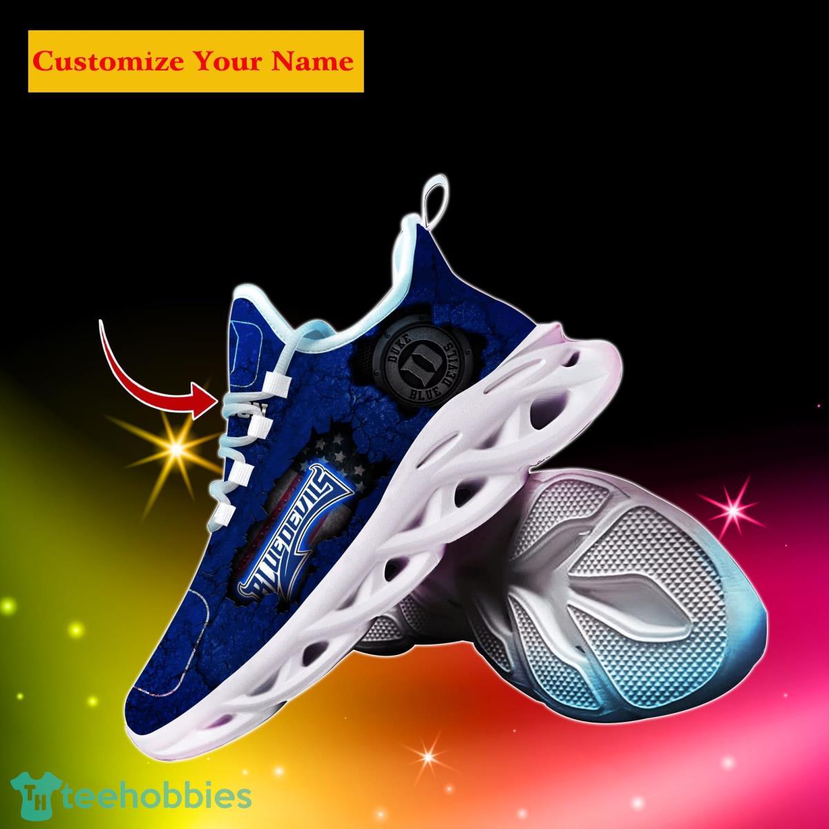 Duke Blue Devils NCAA2 Custom Name Max Soul Shoes Great Gift For Men Women Fans Product Photo 2