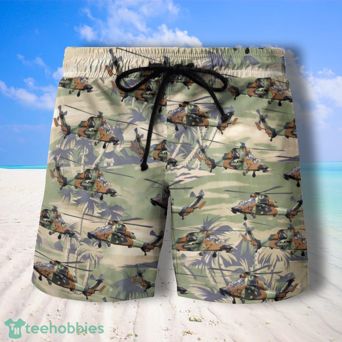 Eurocopter Tiger HAPHCP French Army Hawaiian Shirt & Shorts Best Style For Men Product Photo 2