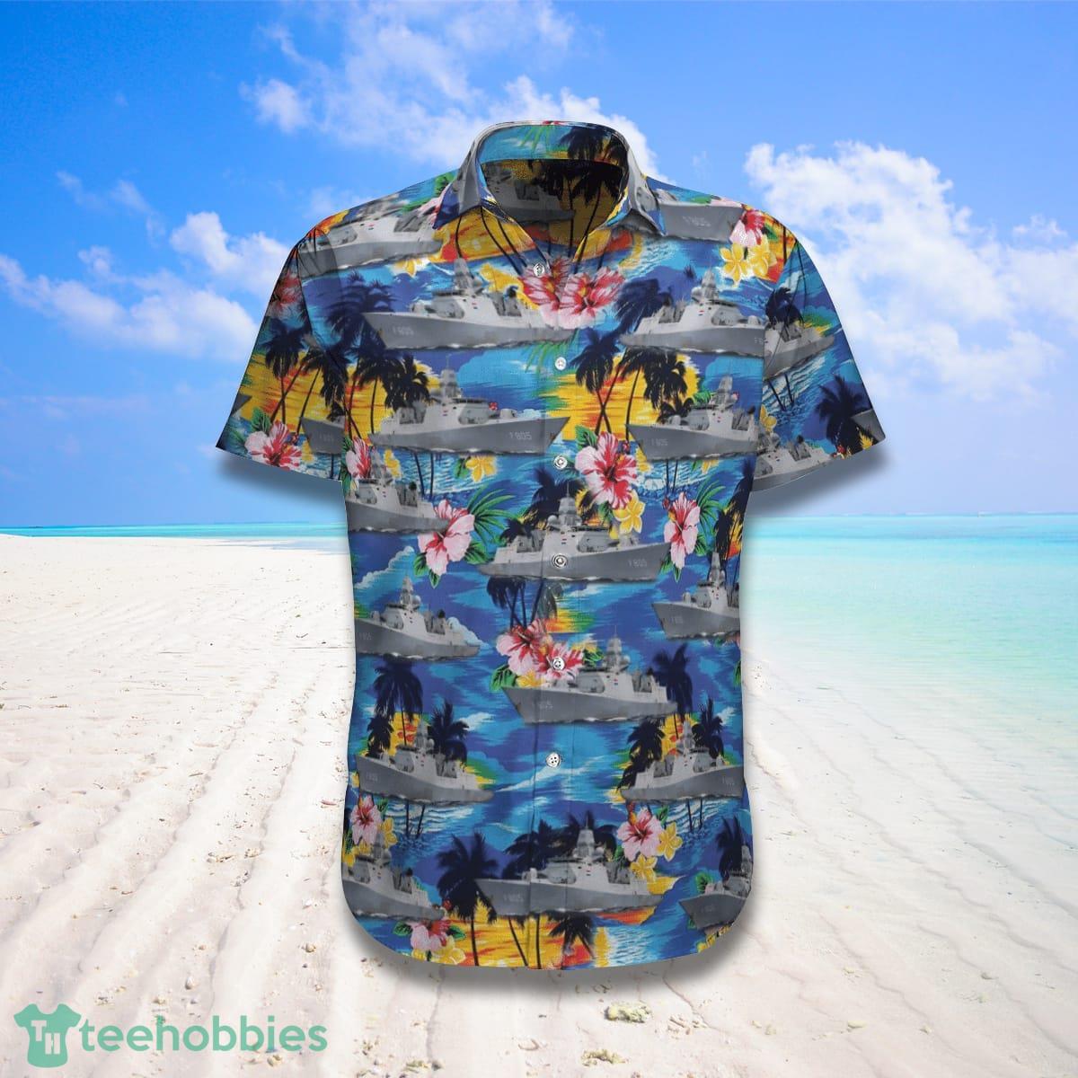 Evertsen (F805) Netherland Hawaiian Shirt And Shorts For Men Product Photo 1