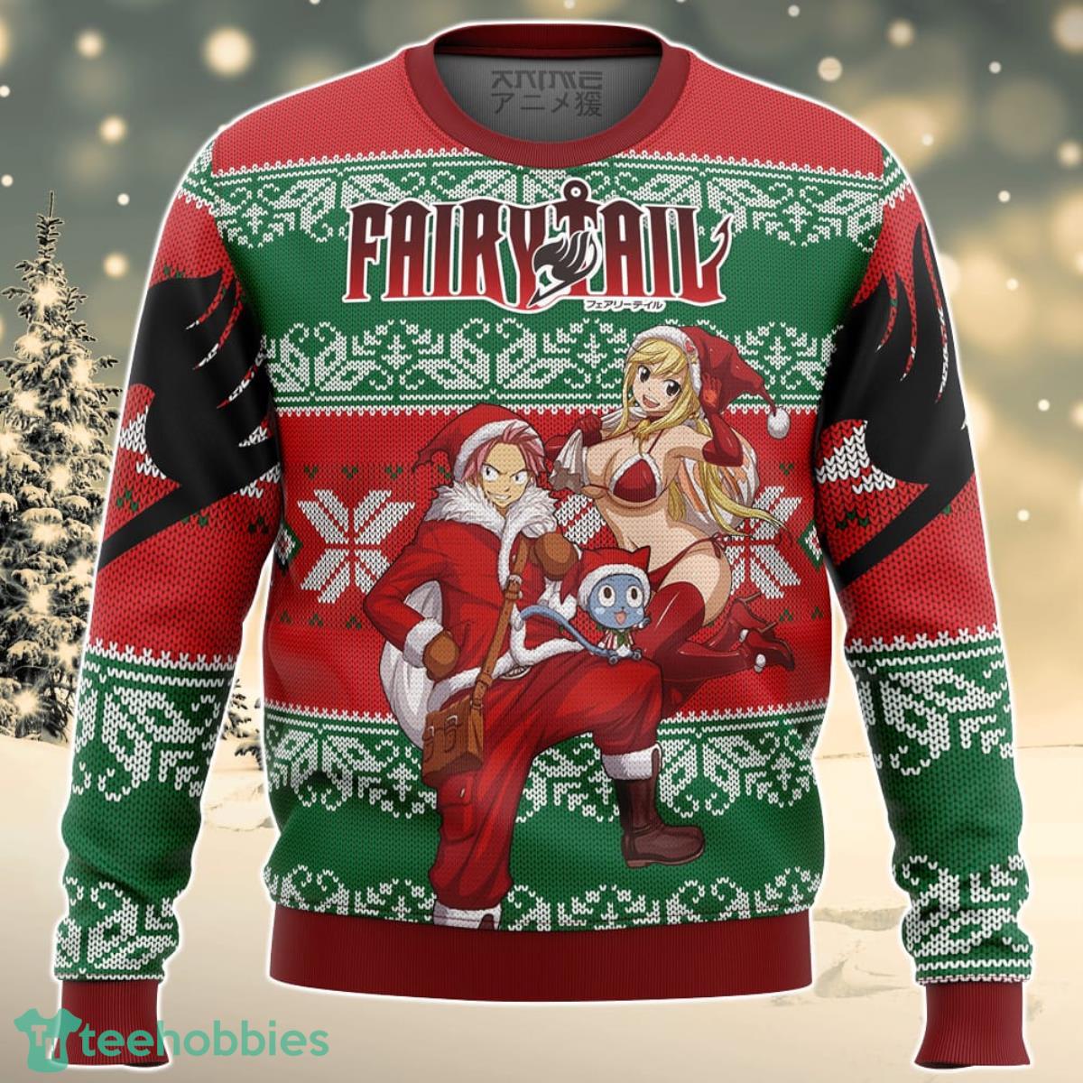 Fairy Tail Ugly Christmas Sweater Great Gift For Men Women Product Photo 1