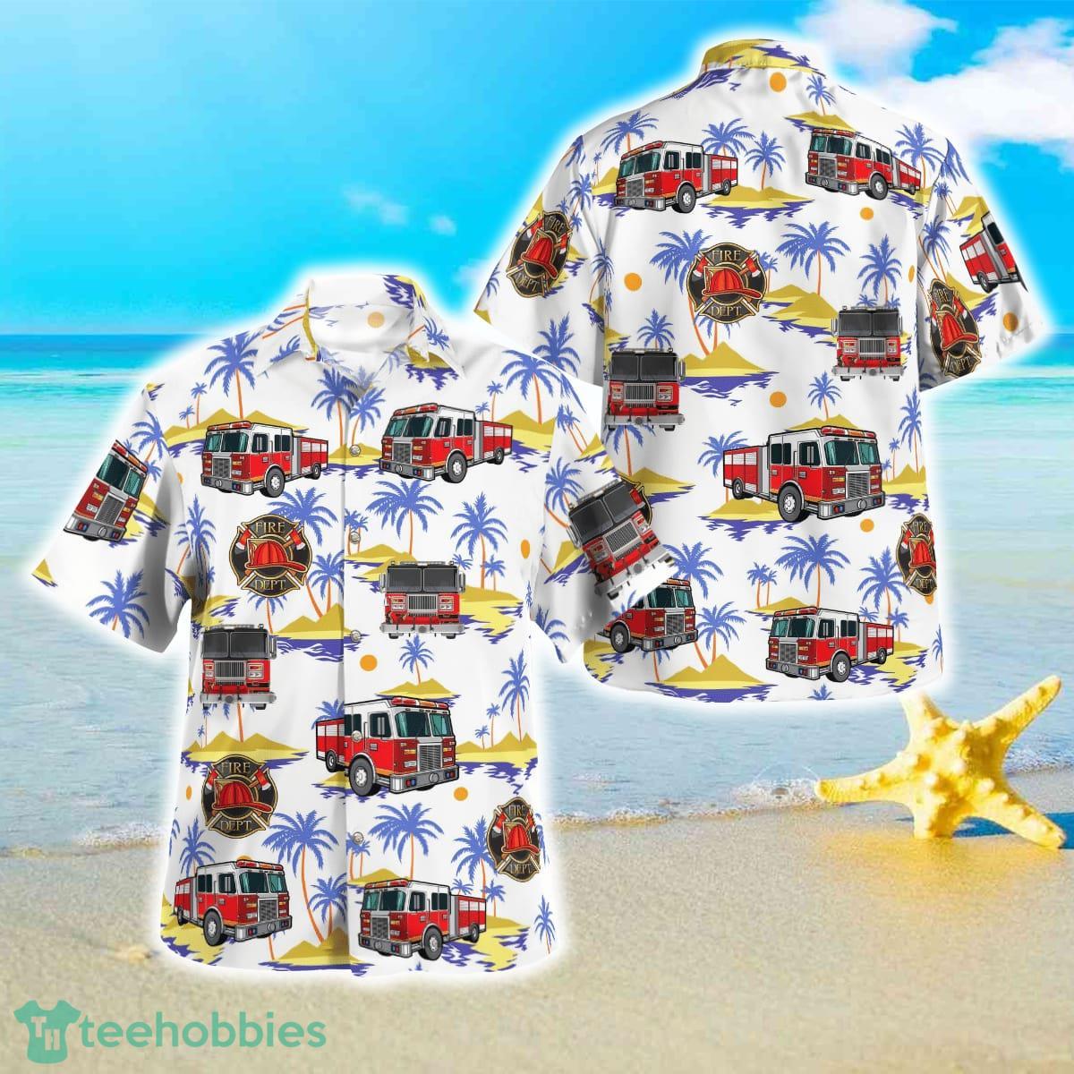 Firefighter Fire Truck Hawaiian Shirt Best Style For Men Women Product Photo 1