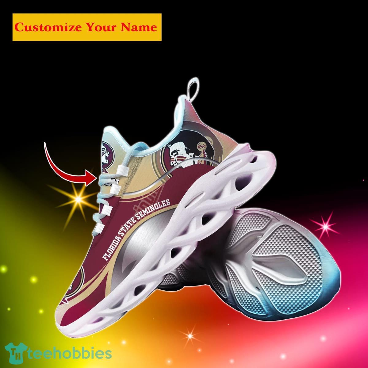 Florida State Seminoles NCAA2 Custom Name Max Soul Shoes Unique Gift For Men Women Fans Product Photo 2