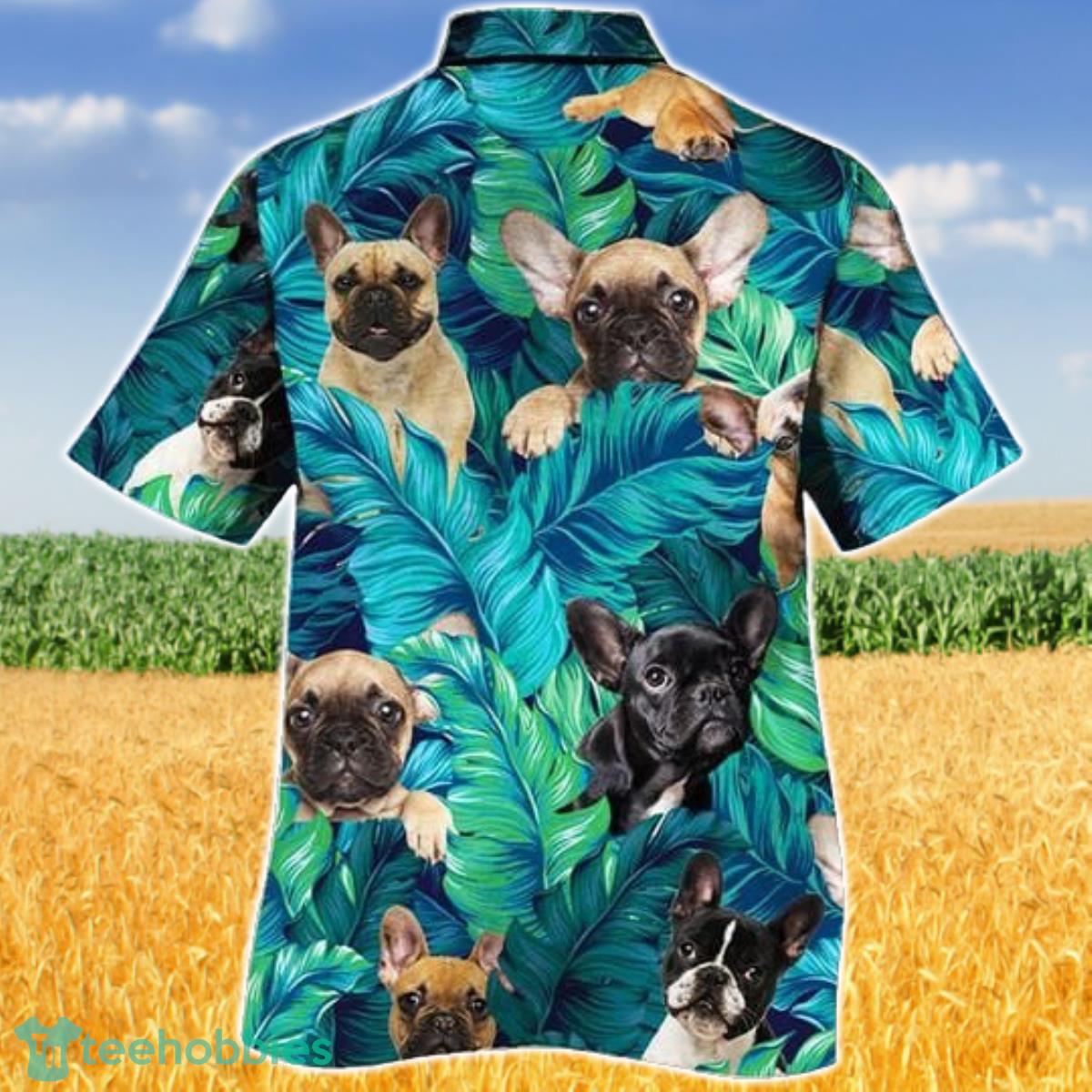 French Bulldog Dog Lovers All Printed 3D Hawaiian Shirt For Men Women Product Photo 2