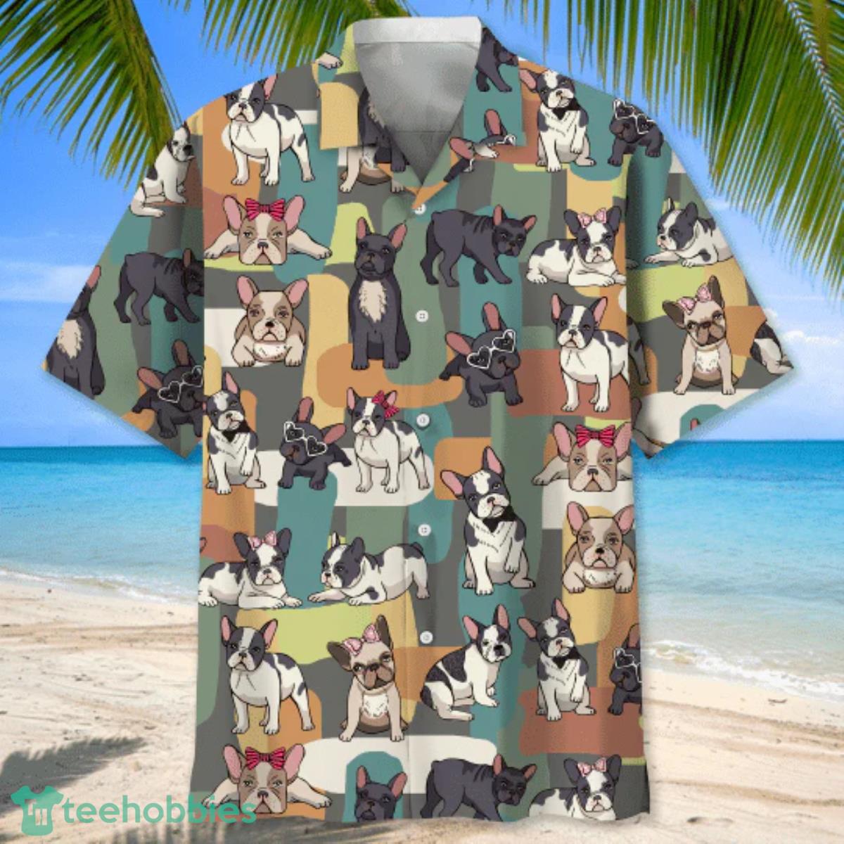 French Bulldog For Dog Lover All Printed 3d Hawaiian Shirt For Men Women Product Photo 2