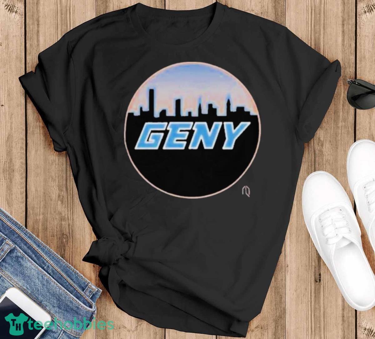 Geny Neon Logo Shirt - Black T-Shirt