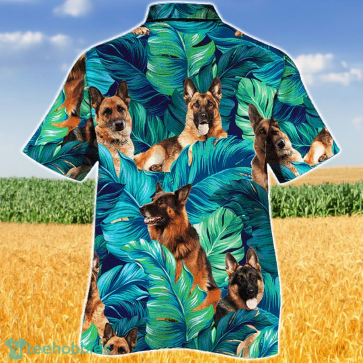 German Shepherd Dog Lovers All Printed 3D Hawaiian Shirt For Men Women Product Photo 2