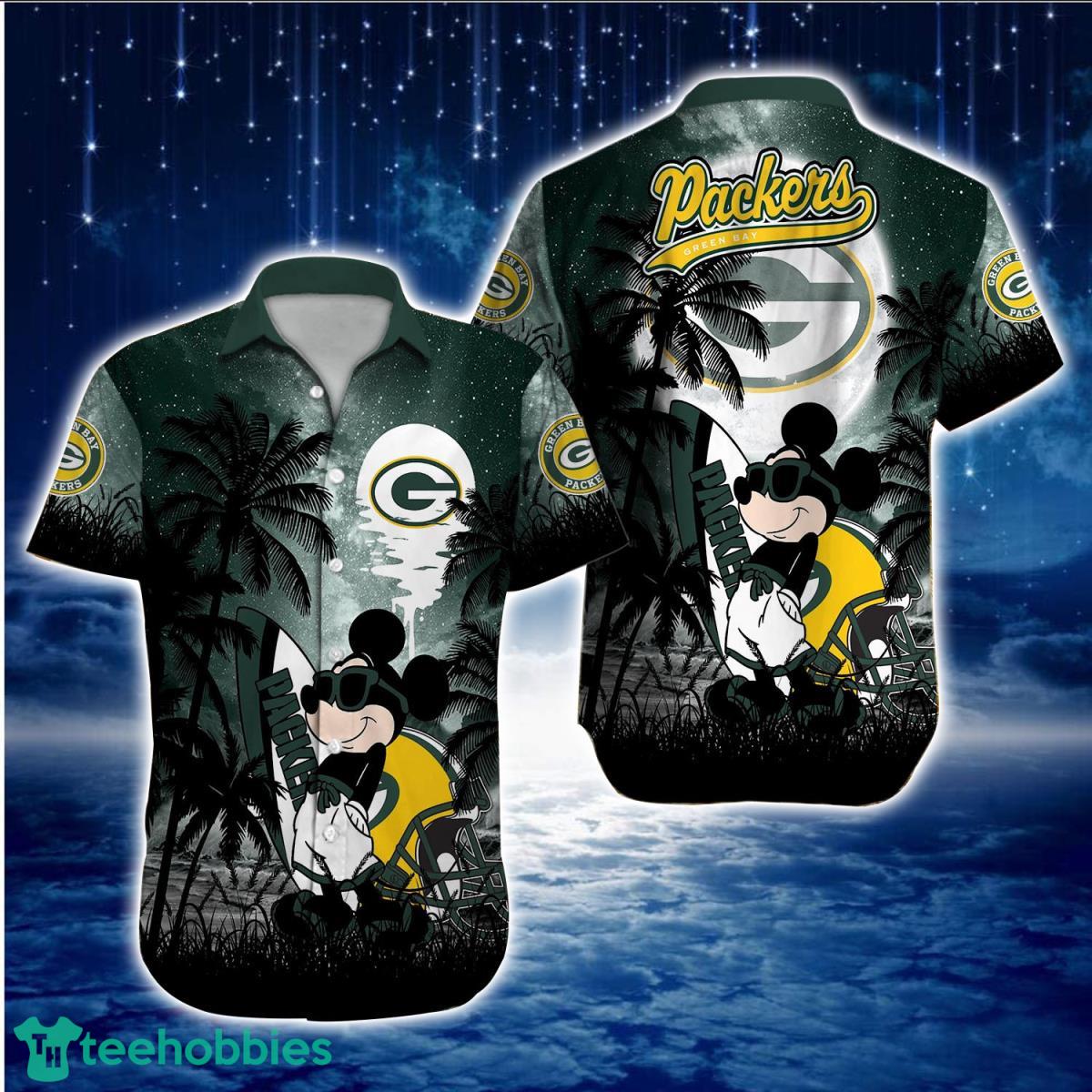 Custom Name Green Bay Packers NFL Aloha Hawaiian Shirt –