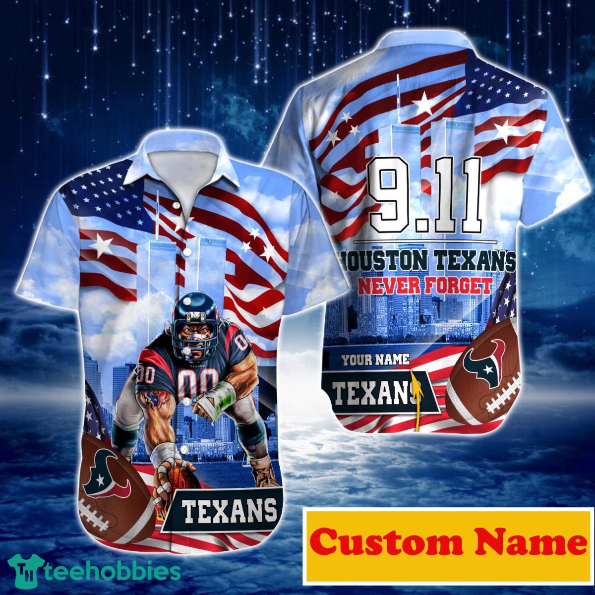 Houston Texans NFL Custom Name Hawaiian Shirt For Men Women Style Gift For Real Fans Product Photo 1