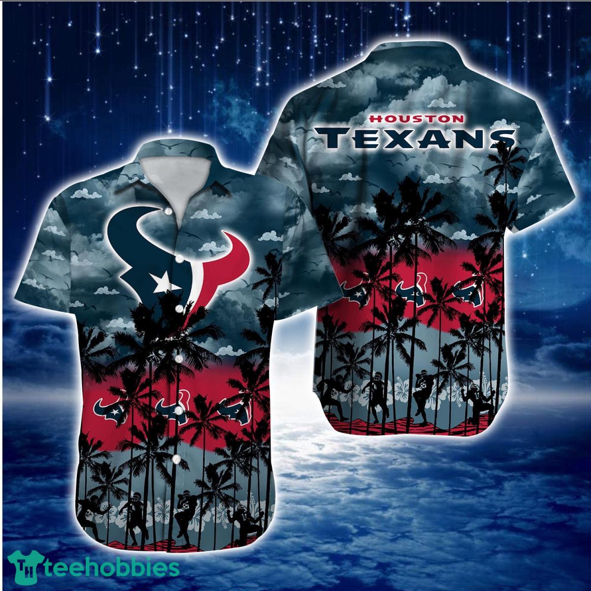 Houston Texans NFL Hawaiian Shirt Aloha Shirt Best Gift For Fans Product Photo 1