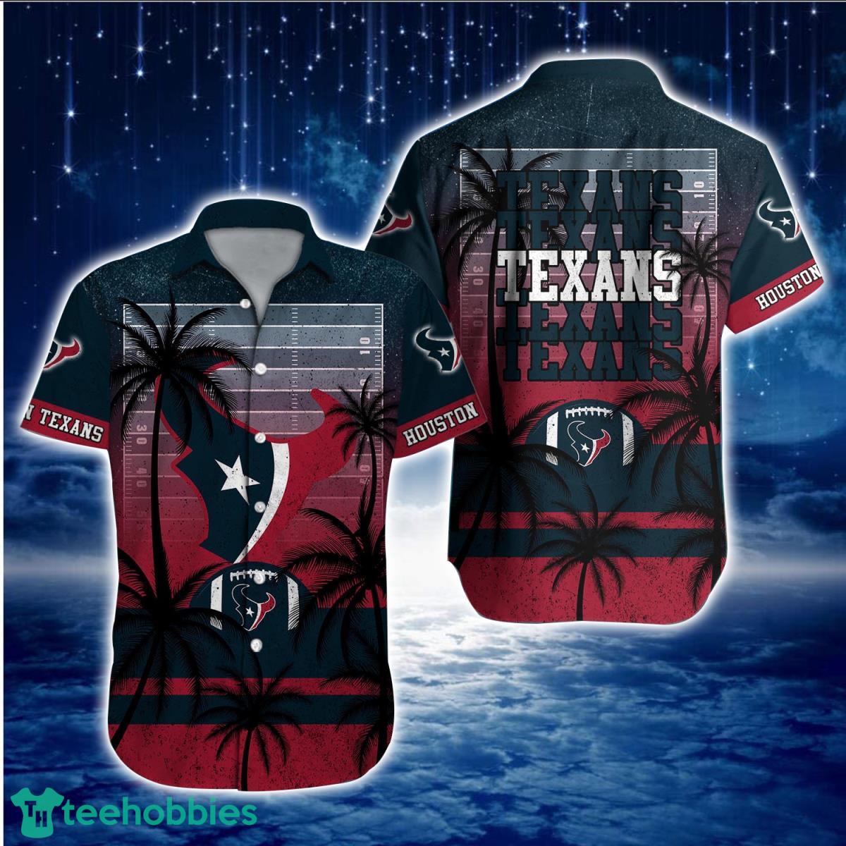 Houston Texans NFL Hawaiian Shirt Aloha Shirt For Men Women Fans Product Photo 1