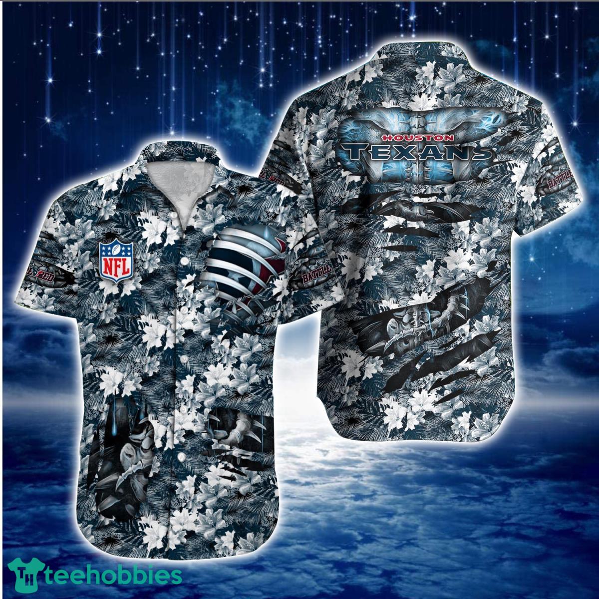 Houston Texans NFL Hawaiian Shirt Aloha Shirt Great Gift For Fans Product Photo 1