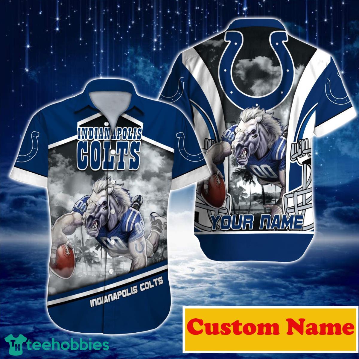 Indianapolis Colts NFL Custom Name Hawaiian Shirt For Men Women Great Gift For Real Fans Product Photo 1