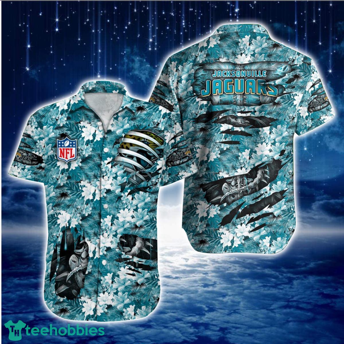 Nfl Jacksonville Jaguars Teal Speical Trendy Hawaiian Shirt Aloha Shirt -  Trendy Aloha