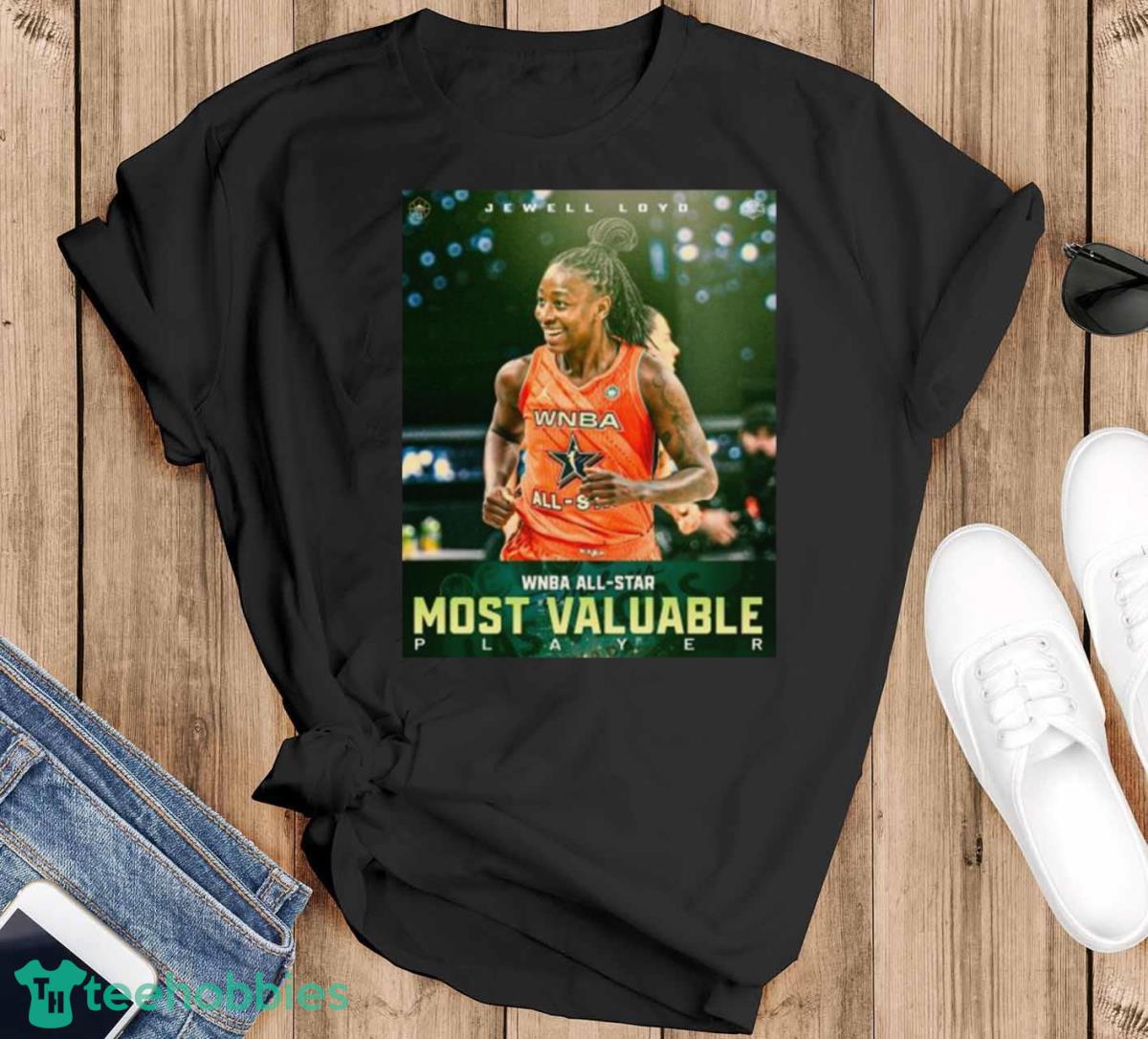 Jewell Loyd 2023 WNBA All Star MVP Best Of The Best Shirt - Black T-Shirt