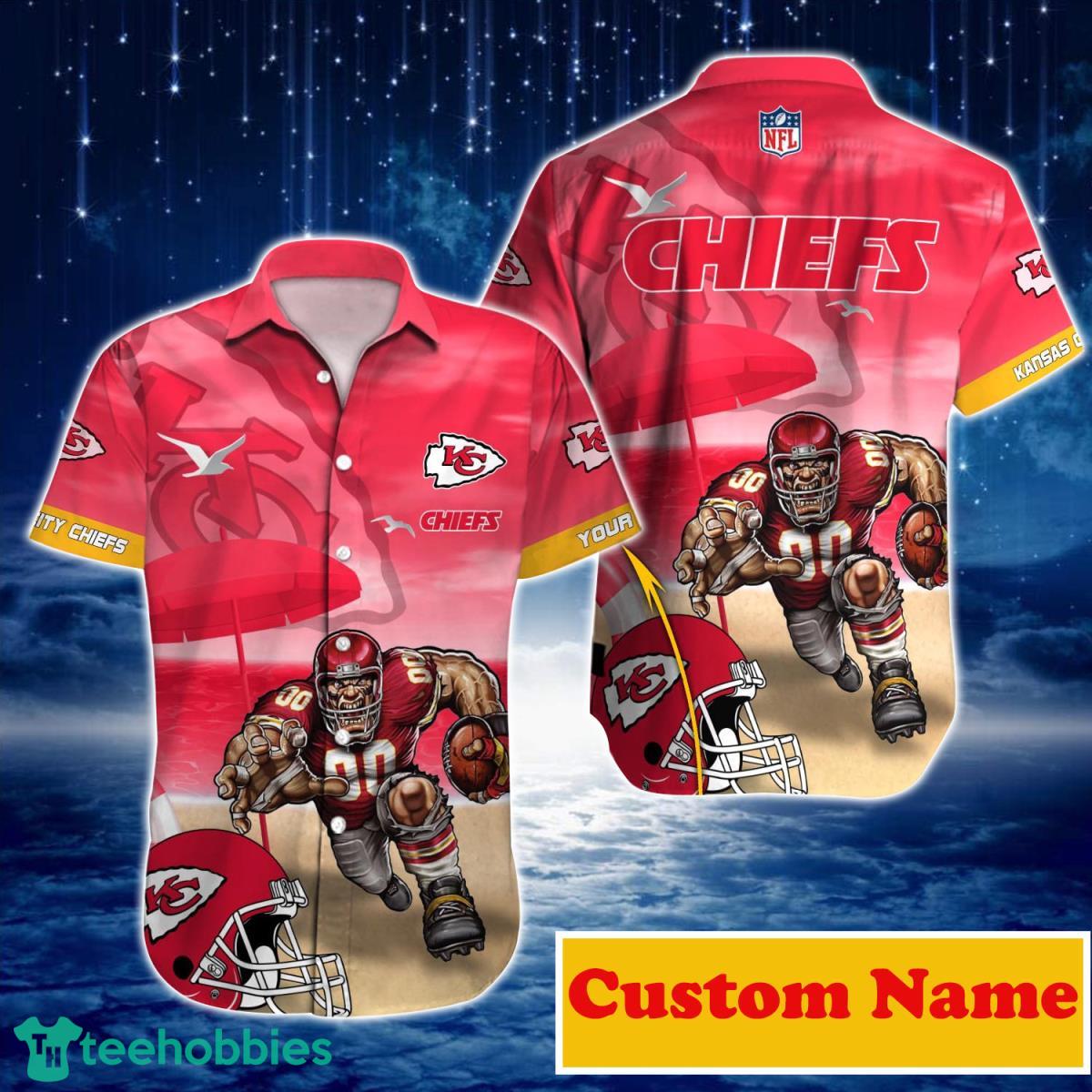 Kansas City Chiefs NFL Custom Name Hawaiian Shirt For Men And Women Best Gift For Real Fans Product Photo 1