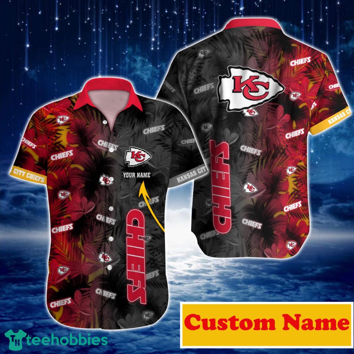 Kansas City Chiefs NFL Custom Name Hawaiian Shirt For Men And Women Gift For Fans Product Photo 1