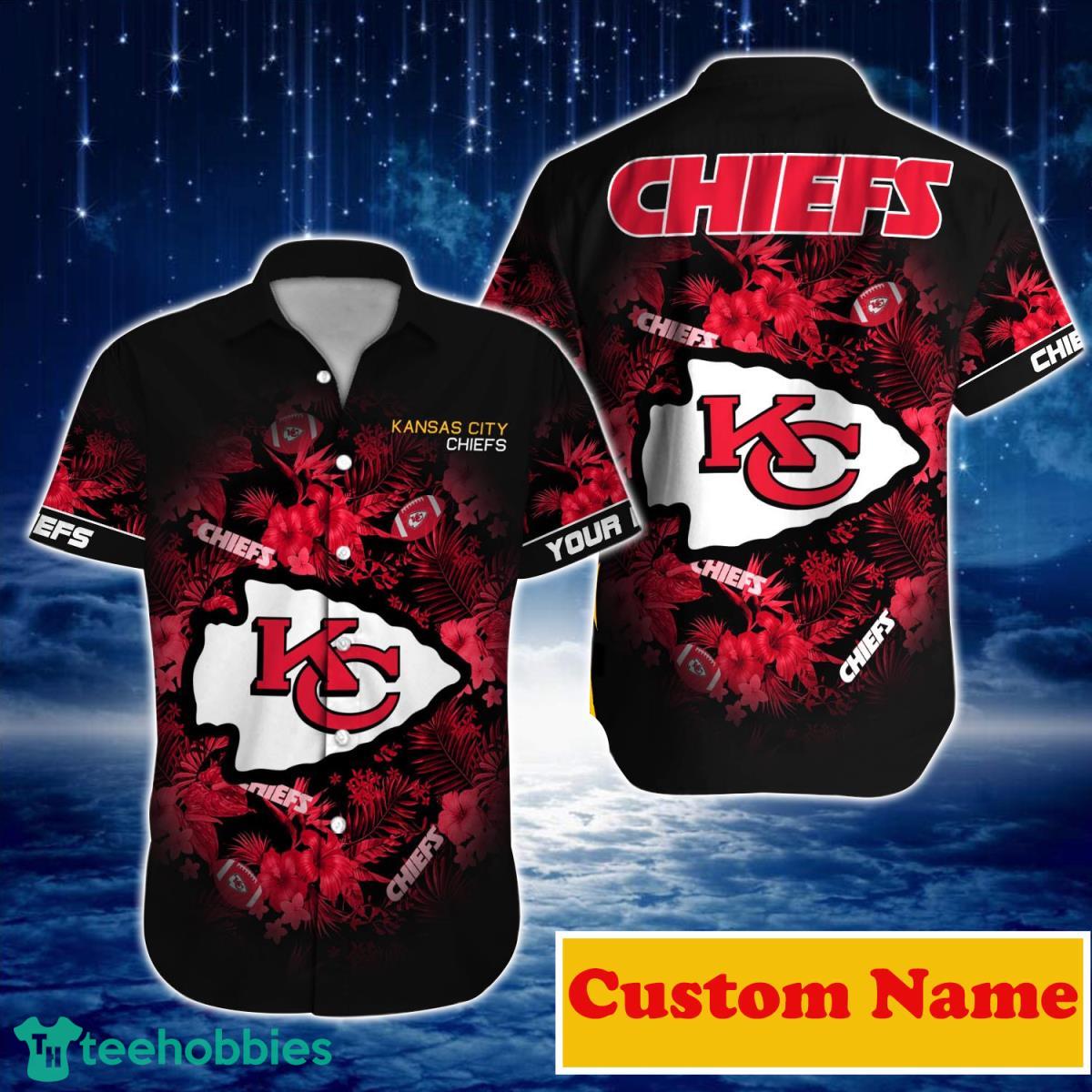 Kansas City Chiefs NFL Custom Name Hawaiian Shirt For Men And Women Great Gift For Real Fans Product Photo 1
