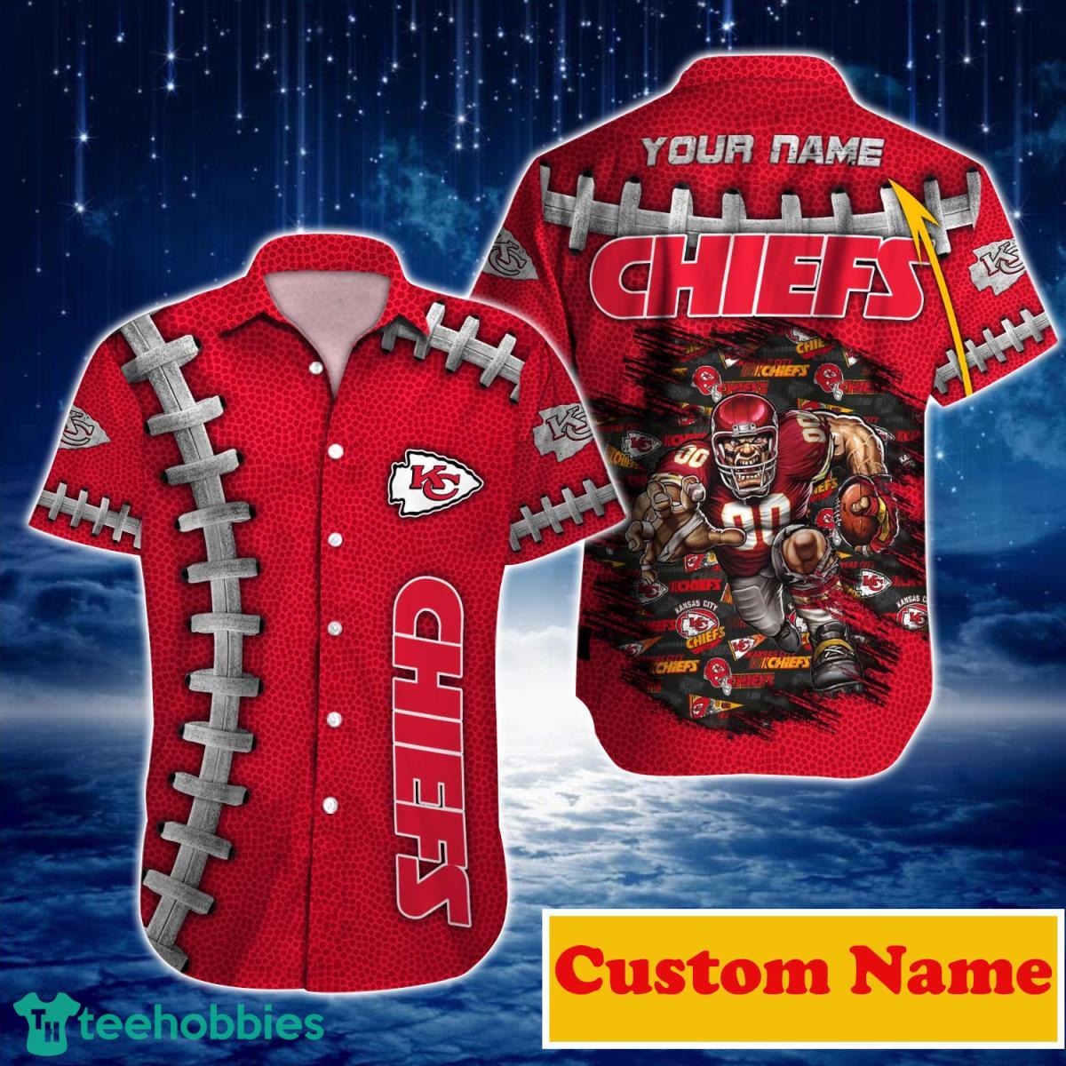 Kansas City Chiefs NFL Custom Name Hawaiian Shirt For Men And Women Special Gift For Real Fans Product Photo 1