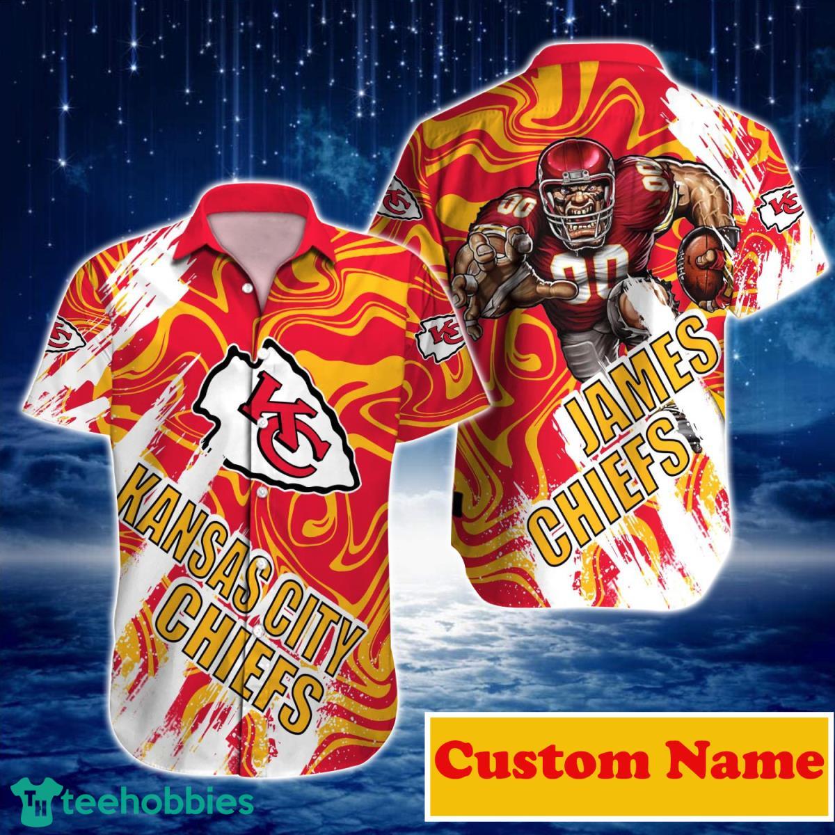 Kansas City Chiefs NFL Custom Name Hawaiian Shirt For Men And Women Special Gift For True Fans Product Photo 1