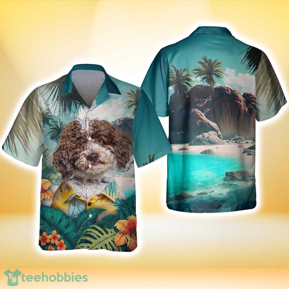 Lagotti Romagnoli All Printed 3D Hawaiian Shirt For Dog Lover Product Photo 3 Lagotti Romagnoli All Printed 3D Hawaiian Shirt For Dog Lover Product Photo 3