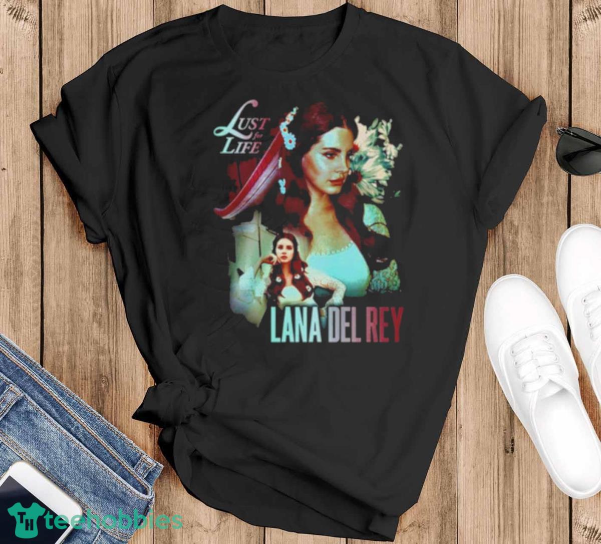Lana Del Rey Vintage 90s Shirt - Black T-Shirt