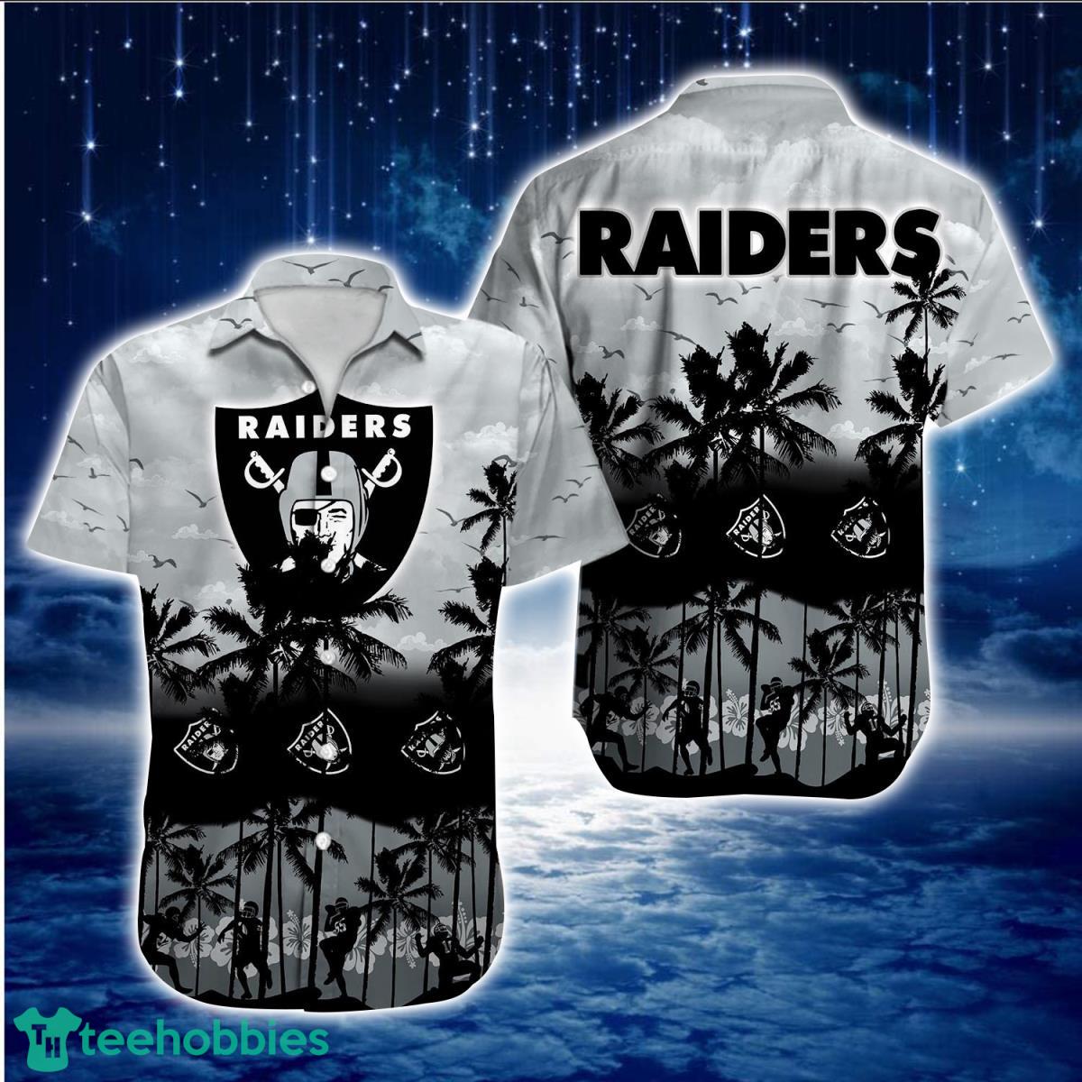 Las Vegas Raiders NFL Hawaiian Shirt Aloha Shirt Best Gift For Fans Product Photo 1