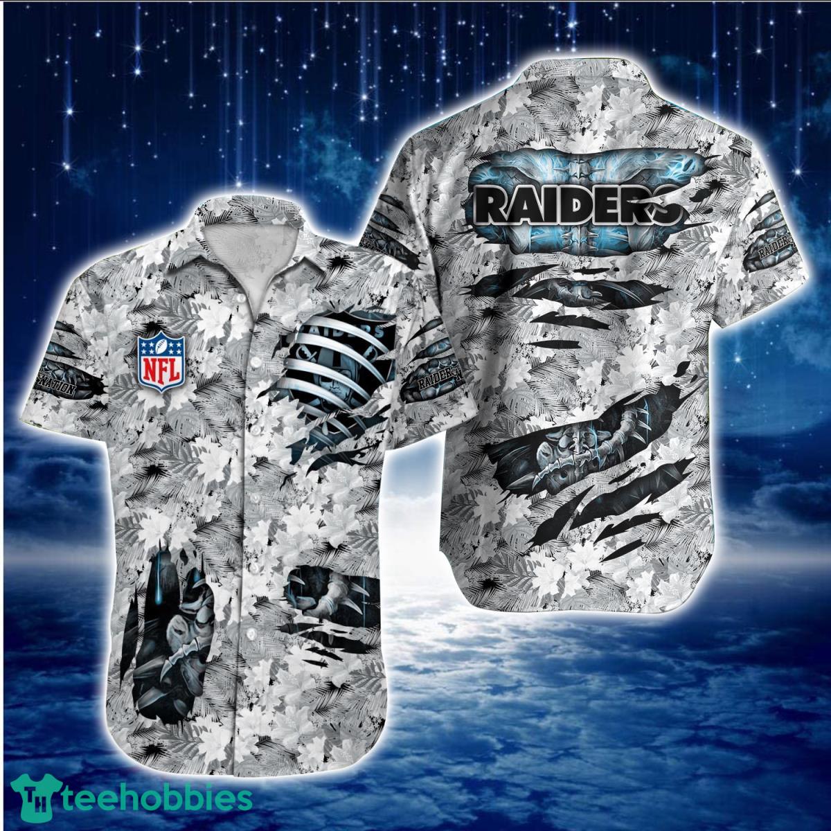 Las Vegas Raiders NFL Hawaiian Shirt Aloha Shirt Great Gift For Fans Product Photo 1
