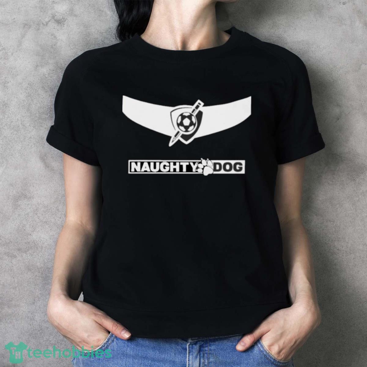 Lascores Naughty Dog Jobs Shirt - Ladies T-Shirt