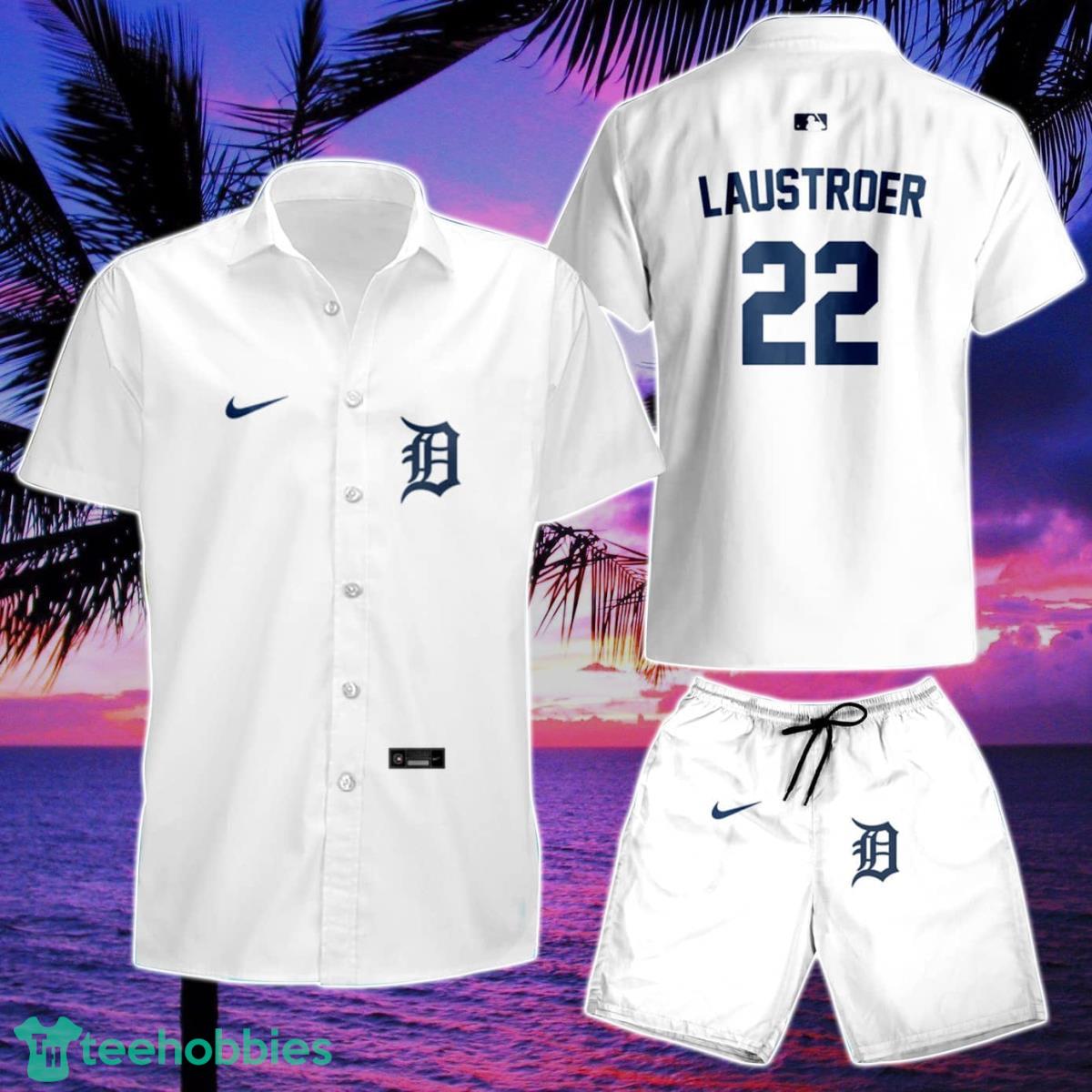 Laustroer 2023 Summer Beach Hawaiian Shirt And Short Product Photo 2