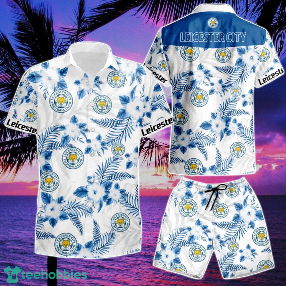 Leicester City Summer Beach Hawaiian Shirt And Short Product Photo 2