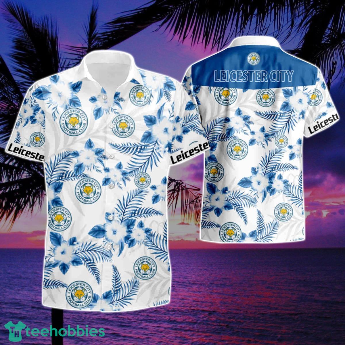 Leicester City Summer Beach Hawaiian Shirt And Short Product Photo 1