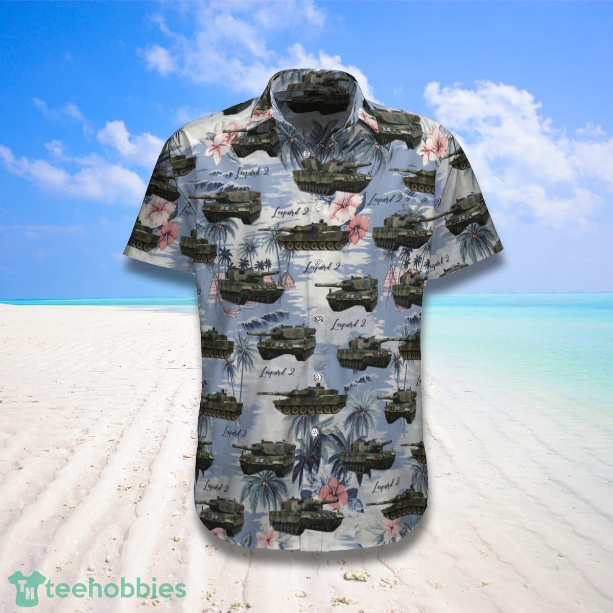 Leopard 2 Germany Hawaiian Shirt And Shorts Best Gift For Men Product Photo 1
