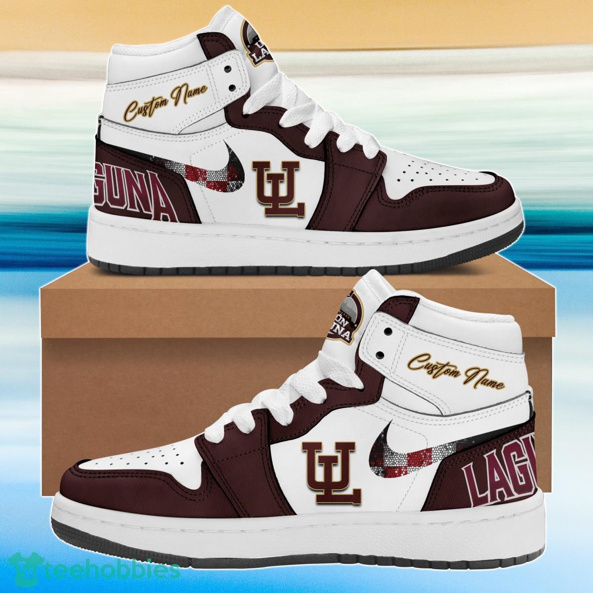 LMB Algodoneros De Unión Laguna  Air Jordan Hightop Shoes Custom Name Product Photo 1