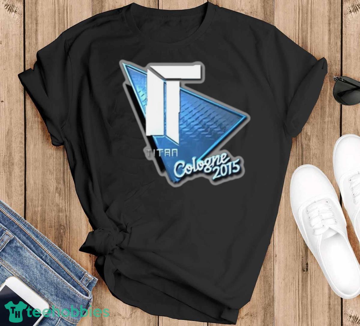 Logo Design Titan Holo Shirt - Black T-Shirt