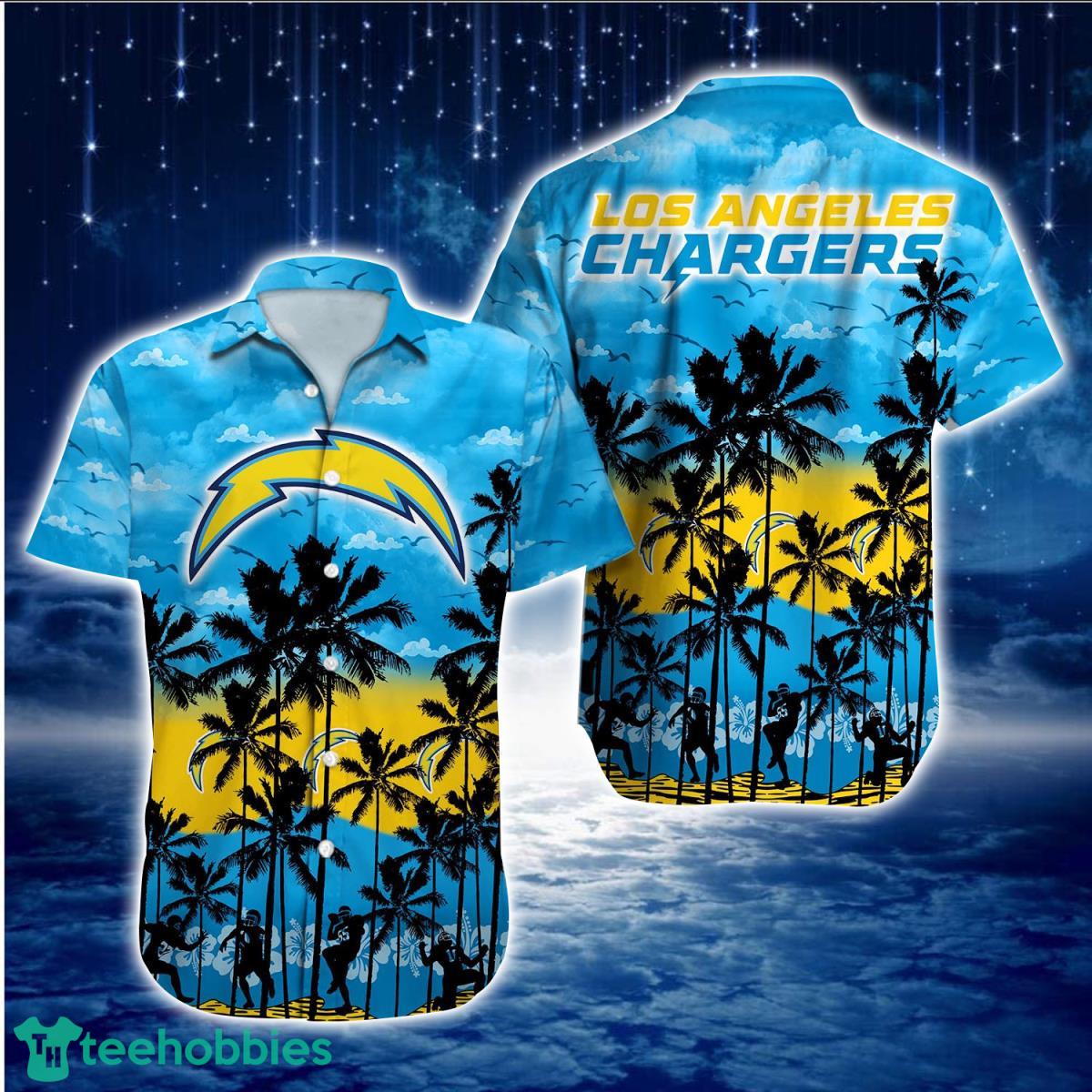 Los Angeles Chargers NFL Hawaiian Shirt Aloha Shirt Best Gift For Fans Product Photo 1
