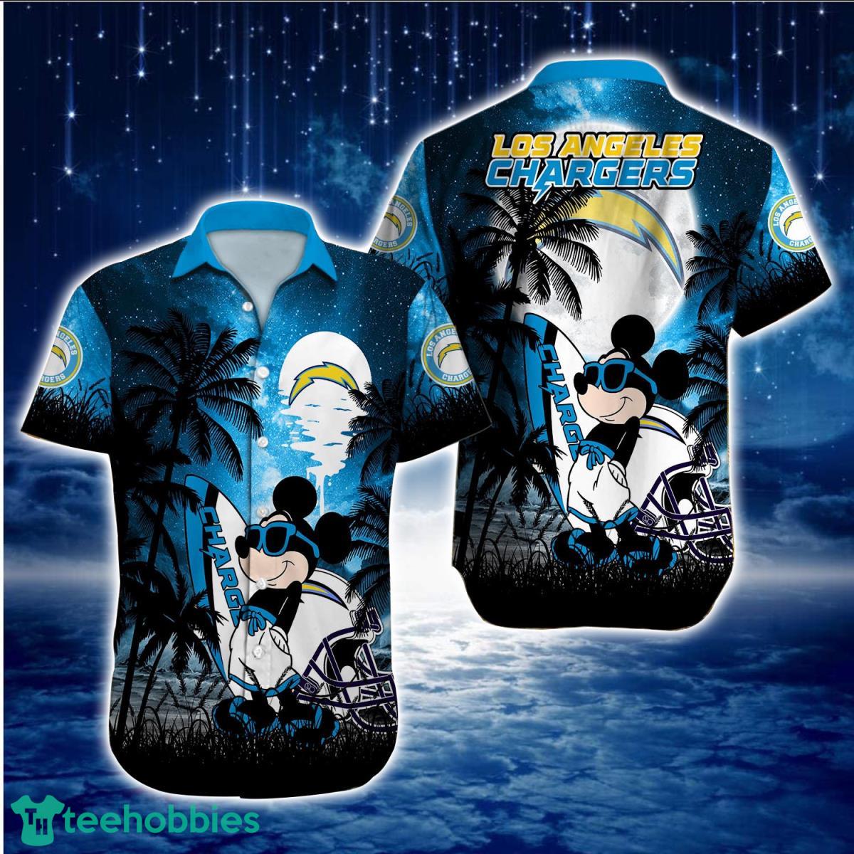 Los Angeles Chargers NFL Hawaiian Shirt Aloha Shirt For Fans Product Photo 1