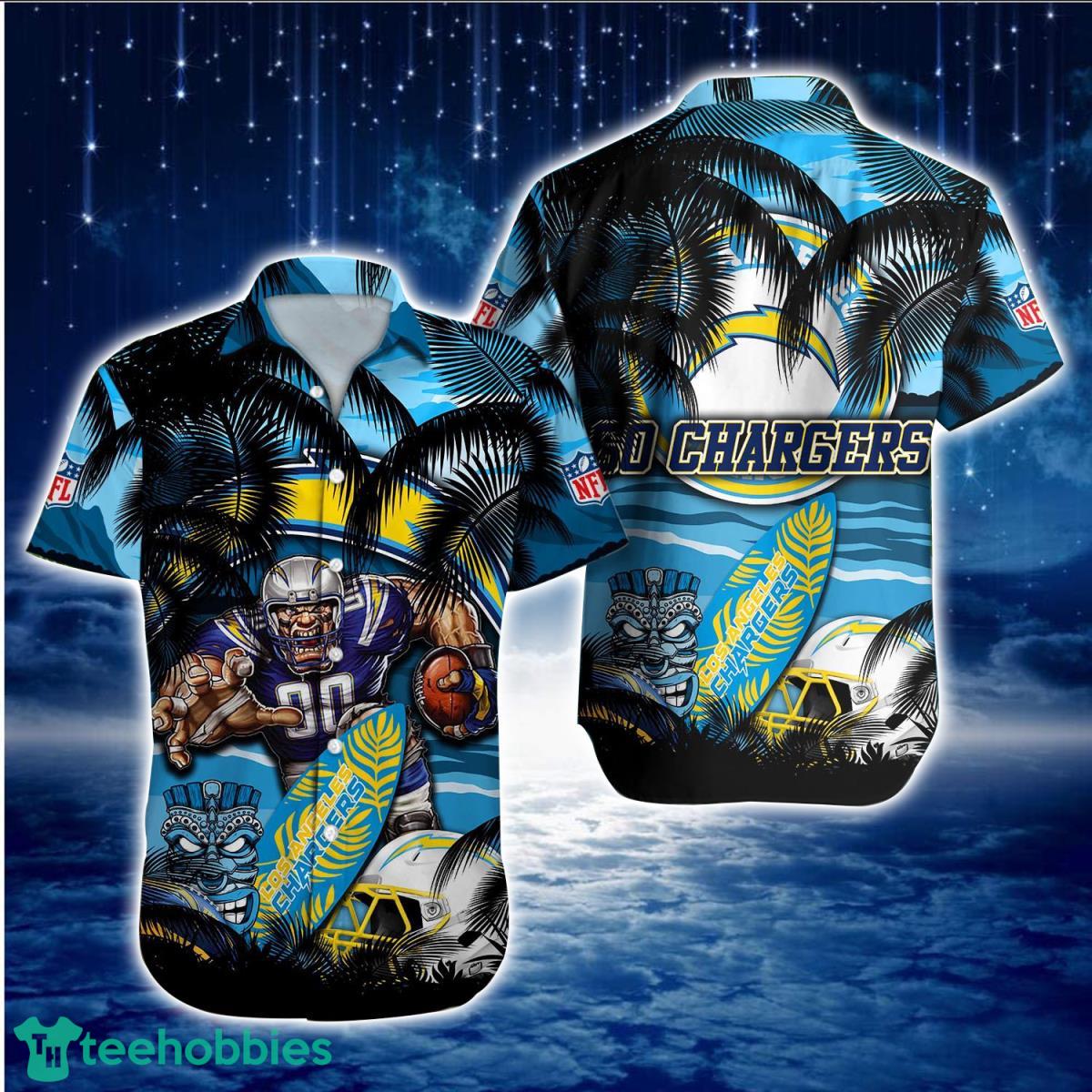 Los Angeles Chargers NFL Hawaiian Shirt Aloha Shirt Special Gift For Fans Product Photo 1